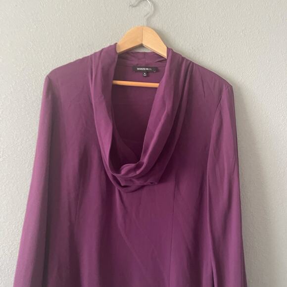 LAFAYETTE 148 NEW YORK COWL NECK SILK BLOUSE TOP - Picture 2 of 6